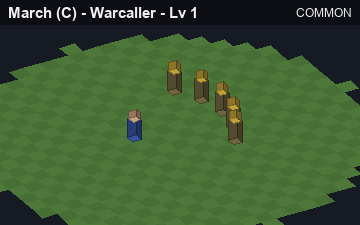 March (March at Common, level 1): animated preview of its visuals