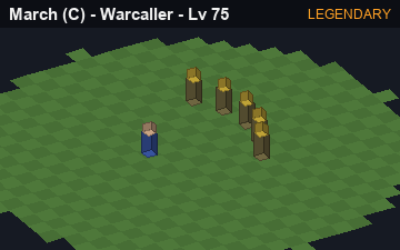 March (March at Legendary, level 75): animated preview of its visuals