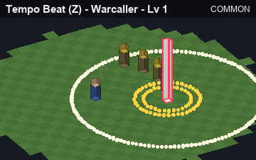 Tempo Beat (Tempo Beat at Common, level 1): animated preview of its visuals