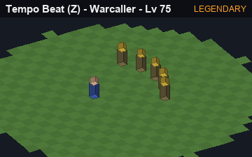 Tempo Beat (Tempo Beat at Legendary, level 75): animated preview of its visuals