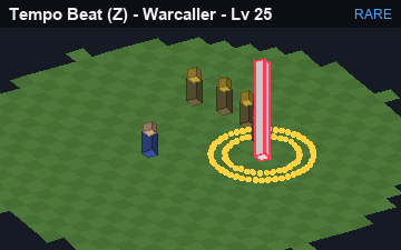 Tempo Beat (Tempo Beat at Rare, level 25): animated preview of its visuals