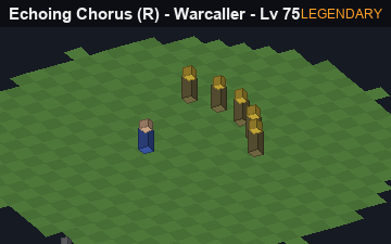 Echoing Chorus (Gale Chorus at Legendary, level 75): animated preview of its visuals