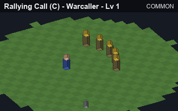 Rallying Call (Rallying Call at Common, level 1): animated preview of its visuals