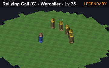 Rallying Call (Rallying Call at Legendary, level 75): animated preview of its visuals