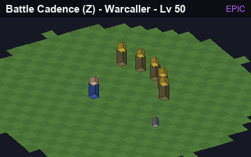 Battle Cadence (Battle Cadence at Epic, level 50): animated preview of its visuals