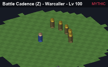 Battle Cadence, the Mythic form of Battle Cadence: animated preview
