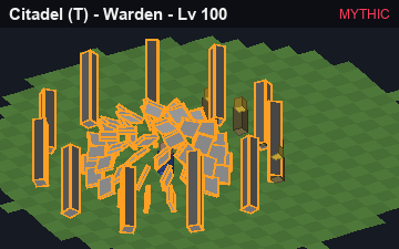 Citadel, the Mythic form of Citadel: animated preview