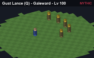 Skysplitter, the Mythic form of Gust Lance: animated preview