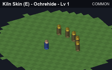 Kiln Skin (Kiln Skin at Common, level 1): animated preview of its visuals