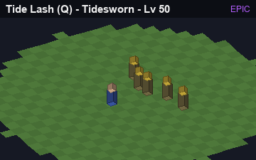 Undertow (Tide Lash at Epic, level 50): animated preview of its visuals