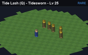Riptide Lash (Tide Lash at Rare, level 25): animated preview of its visuals